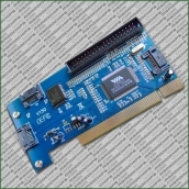 3 PORT SATA + 1 IDE PCI CARD VIA-VT6421A CHIPSET